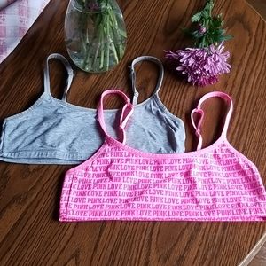 PINK Victoria's Secret sports bras